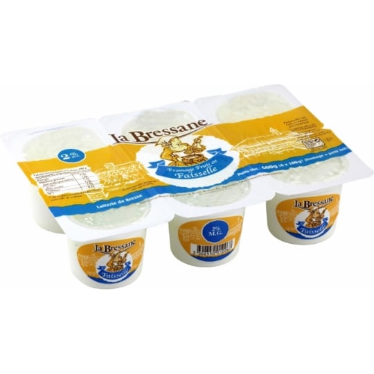 Fromage Frais 2% MG Nature LA BRESSANE