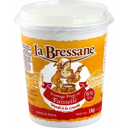 Faisselle 6% MG LA BRESSANE