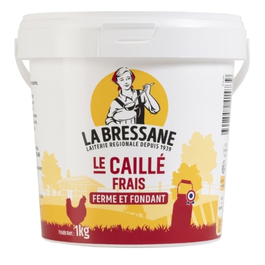 Fromage Frais Allégé en Matière Grasse LA BRESSANE
