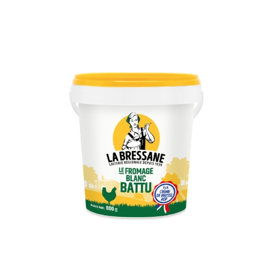 Fromage Blanc 8% MG Nature LA BRESSANE