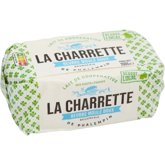 Beurre moulé doux LA CHARRETTE