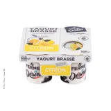 Yaourt Brassé Citron Brassage Artisanal au Lait Entier LA FERME DESIRIS