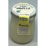Yaourt Vanille Bourbon au Lait du Jour de Normandie LA FERME DU MANEGE