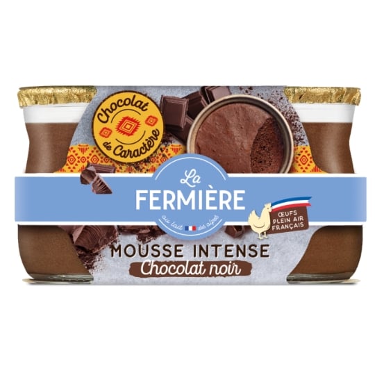 Mousse au Chocolat Noir Intense LA FERMIERE