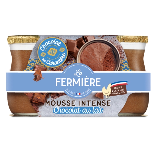 Mousse Intense Chocolat au Lait LA FERMIERE