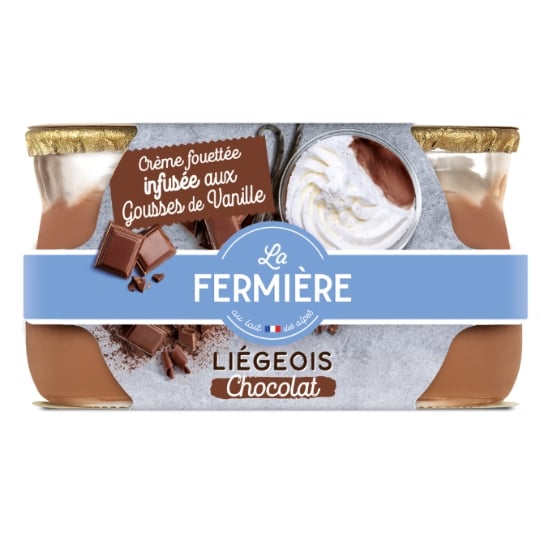Liégeois au Chocolat LA FERMIERE