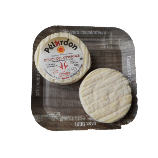Fromage de chèvre pélardons sur polybronze LA FROMAGERIE DES CEVENNES
