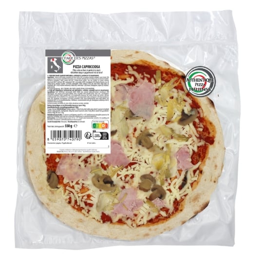 Pizza Capricciosa L'ITALIE DES PIZZAS