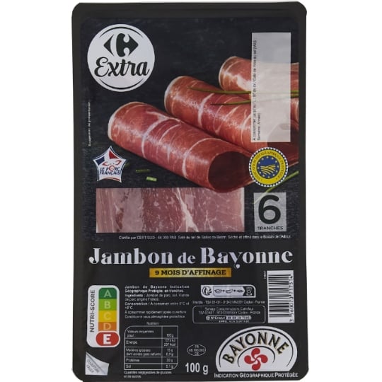 Jambon de Bayonne I.G.P