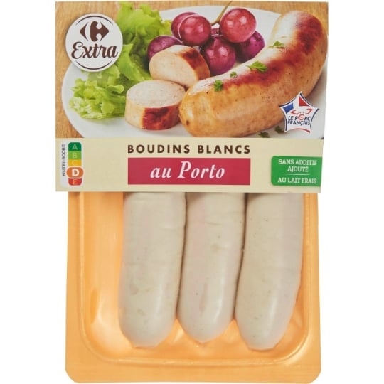 Boudin Blanc au Porto CARREFOUR EXTRA