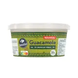 Guacamole 92% d'avocat et frais CARREFOUR