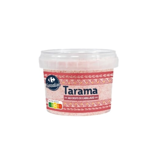 Tarama  aux œufs de cabillaud CARREFOUR SENSATION