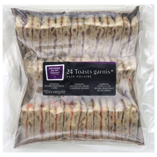 Toasts Garnis Pain Polaire CARREFOUR SELECTION