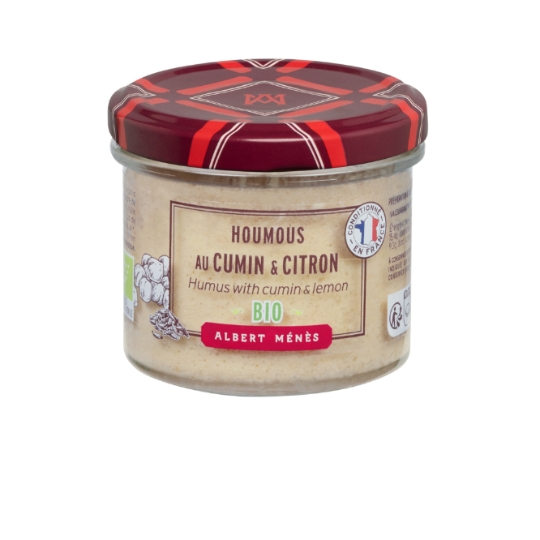 Houmous  Au Cumin Bio  ALBERT MENES