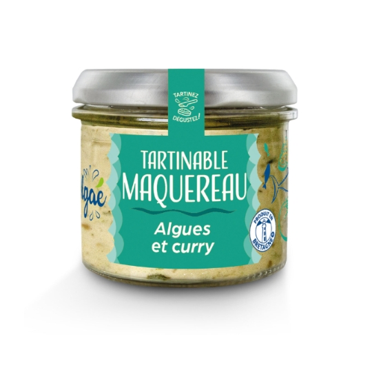 Tartinable de maquereau algues et curry ALGAE