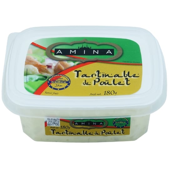 Tartinable de Poulet Halal AMINA