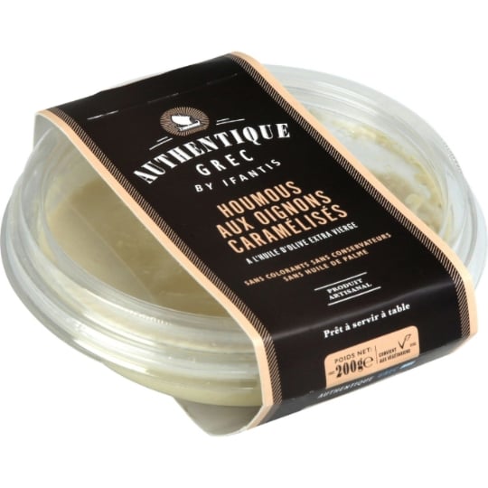 Houmous aux oignons caramélisés AUTHENTIQUE GREC BY IFANTIS