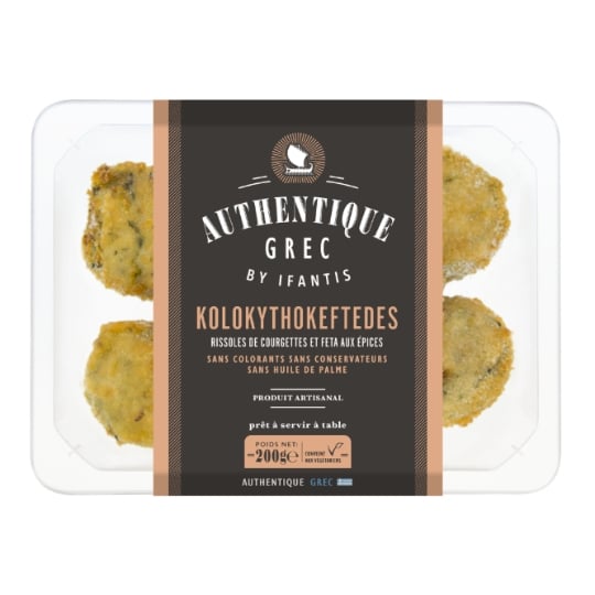 Rissoles de Courgette et Feta aux Epices AUTHENTIQUE GREC BY IFANTIS