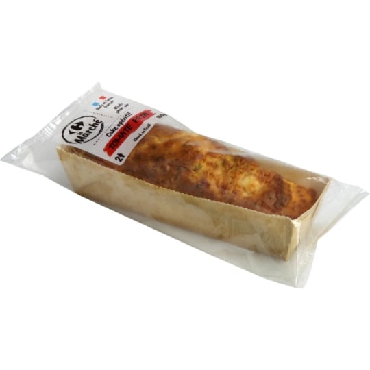 Cake tomate feta CARREFOUR LE MARCHE