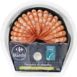 Farandole de Crevettes Semi-décortiquées ASC Sauce Mayonnaise CARREFOUR LE MARCHE