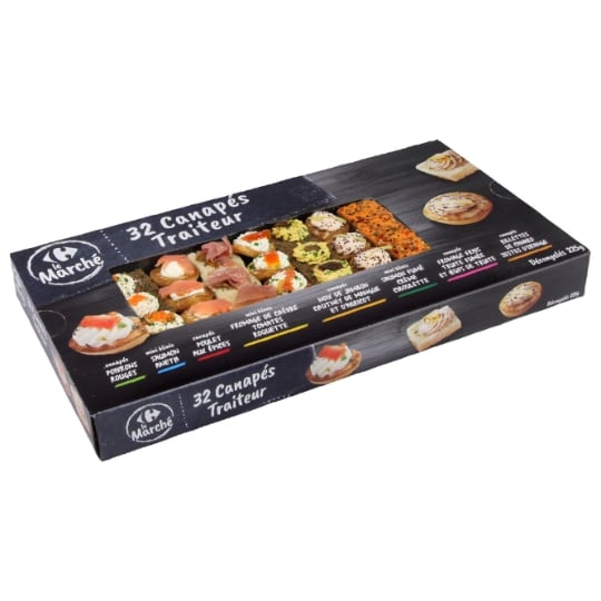 Canapés Traiteur CARREFOUR LE MARCHE
