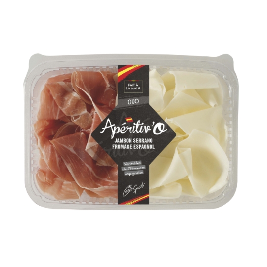 Duo Jambon Serrano Fromage Espagnol CORTE DEL GUSTO