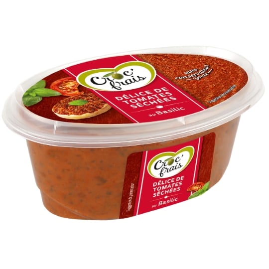 Caviar de Tomates Séchées Basilic CROC'FRAIS