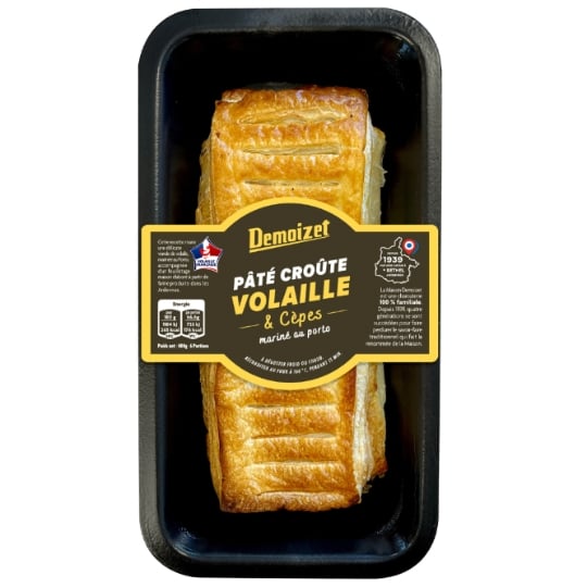 Pâté  Croûte Volaille & Cèpes DEMOIZET