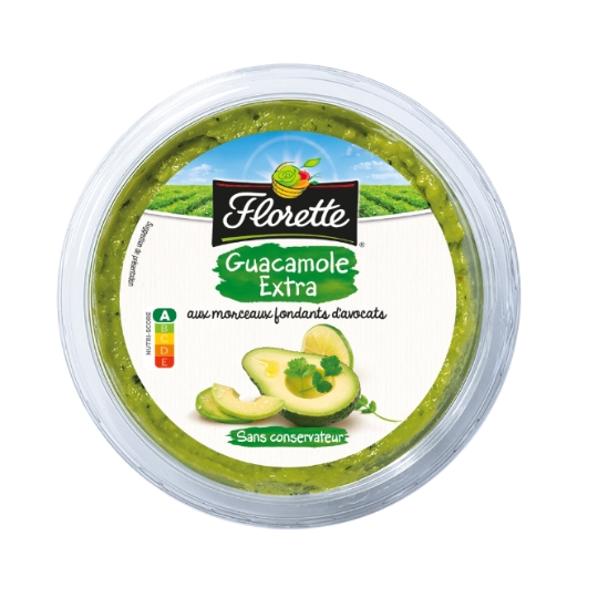 Guacamole Aux morceaux fondants d'avocats FLORETTE