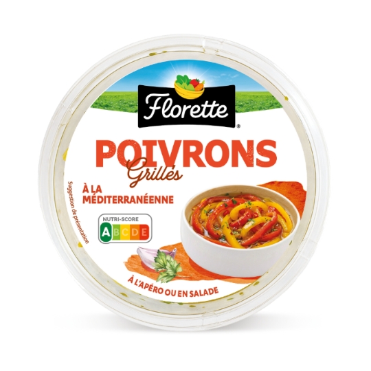 Poivrons Grillées à la Méditérranéenne FLORETTE