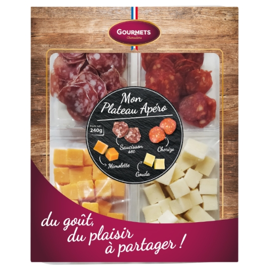 Assortiment Charcuteries et Fromages GOURMETS CHARCUTIERS