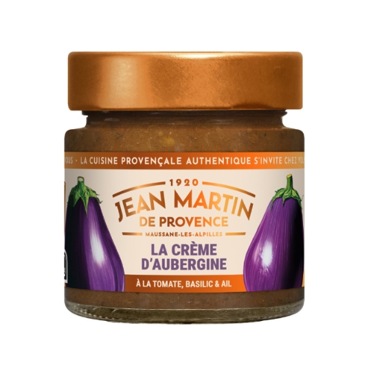 La Créme D'Aubergine A la Tomate,Basilic & Ail JEAN MARTIN DE PROVENCE
