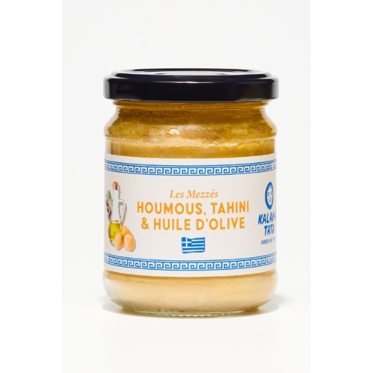Houmous Tahini & Huile d'Olive KALAMATA TATA