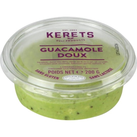 Tartinable guacamole doux casher KERETS