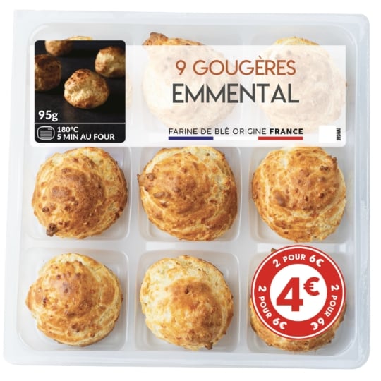 Gougères Emmental MIX BUFFET