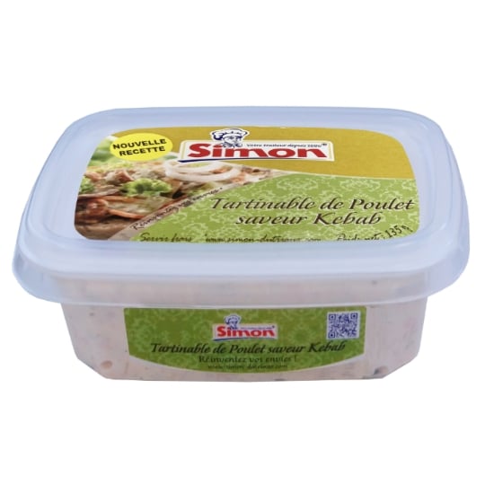 Tartinable de Poulet Saveur Kebab SIMON