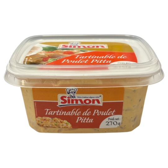 Tartinable de Poulet Sauce Pitta SIMON