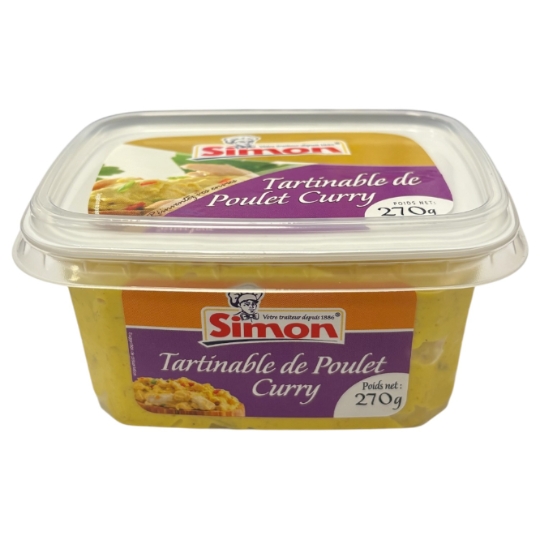 Tartinable de Poulet Sauce Curry SIMON