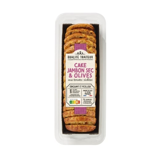 Cake Jambon Sec et Olives STALAVEN