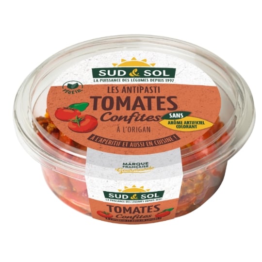 Antipasti Tomates Confites à l'Origan SUD & SOL