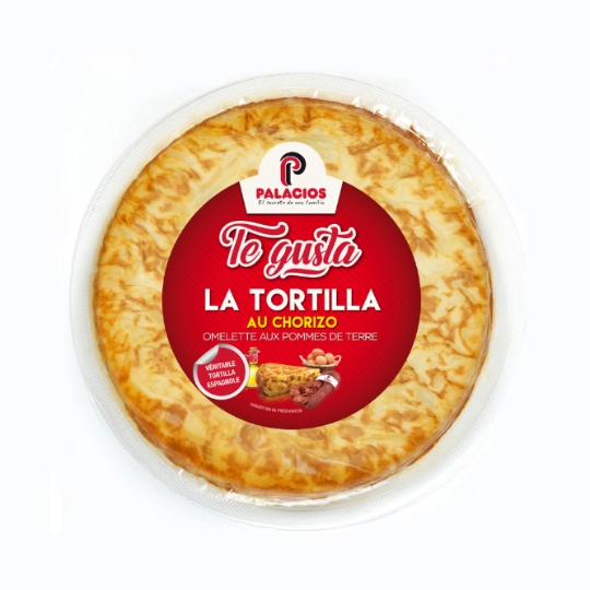 Tortilla au chorizo TE GUSTA