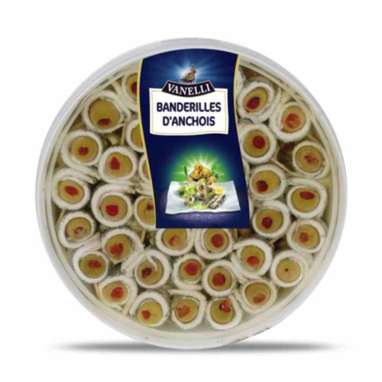 Banderilles d'Anchois aux Olives VANELLI