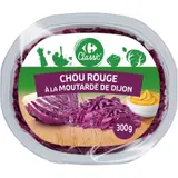 Salades crudités chou rouge à la moutarde CARREFOUR CLASSIC'