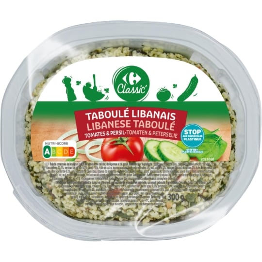 Salade Taboulé Libanais CARREFOUR CLASSIC'