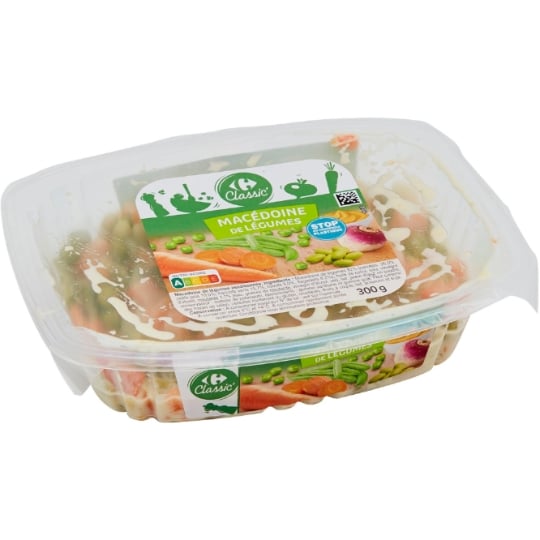 Salades crudités Macédoine de légumes CARREFOUR CLASSIC'