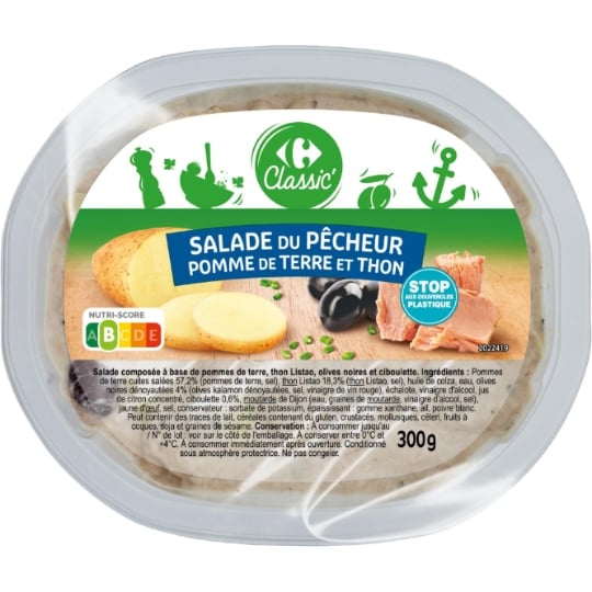 Salade pomme de terre thon CARREFOUR CLASSIC'