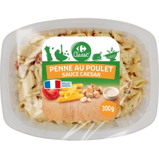 Salade Penne poulet sauce Caesar CARREFOUR CLASSIC'