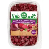 Salades crudités betteraves moutarde CARREFOUR CLASSIC'