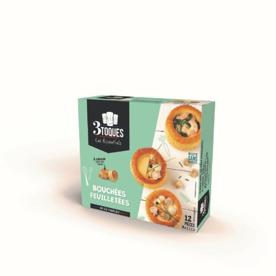 Bouchées Feuilletées Prêtes à Garnir 3 TOQUES