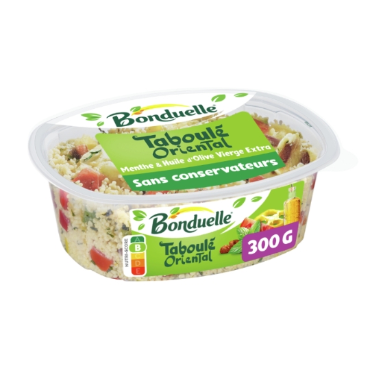 Salade Taboulé Oriental Menthe et huile d'olive vierge extra BONDUELLE